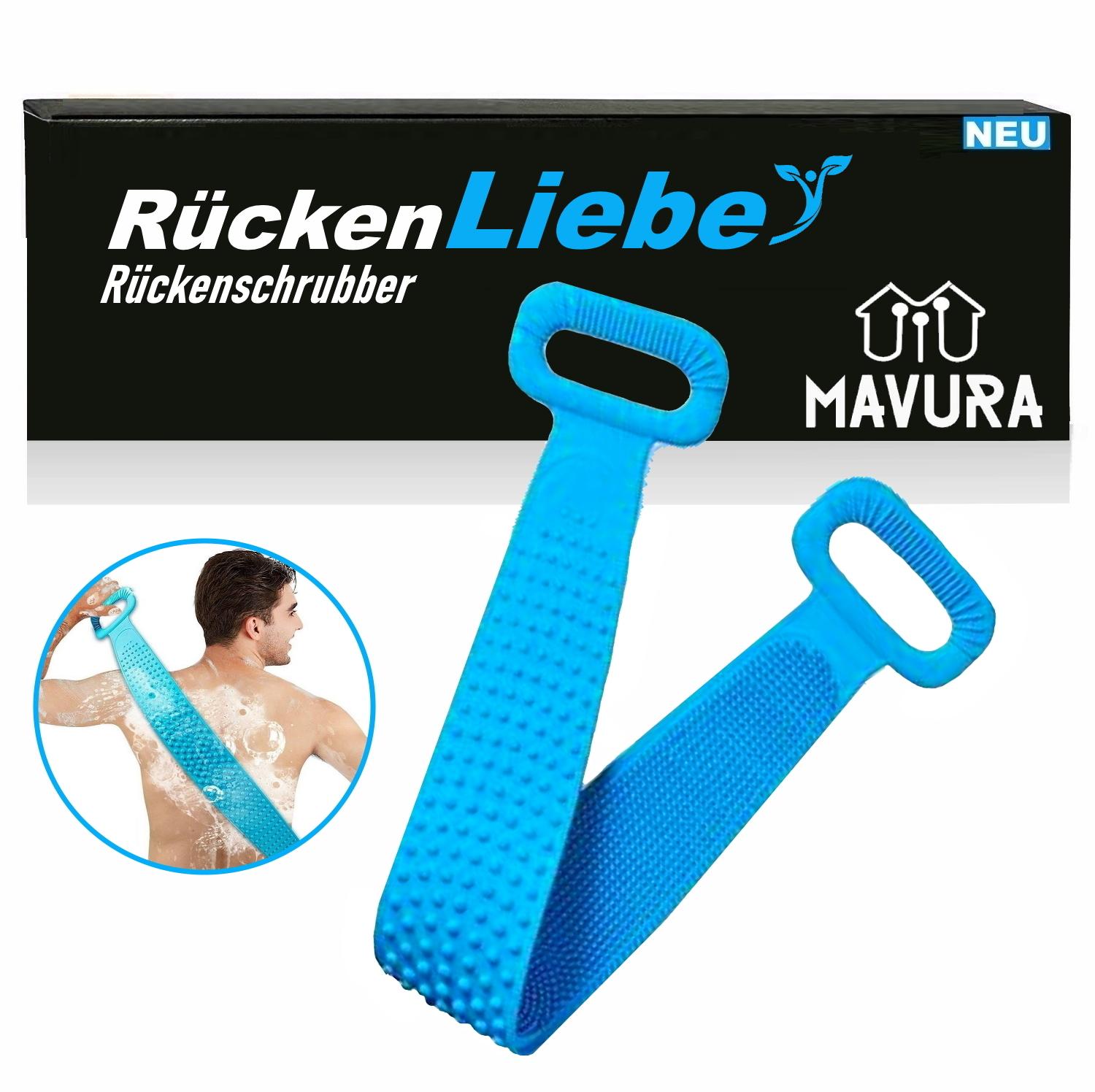 

BackLove Back Brush Body Brush Scrubber Massage Silicone Shower Brush 76cm