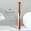 "Colorful Student Fountain Pen with Replaceable Ink Capsule for Calligraphy and Correct Writing Posture"