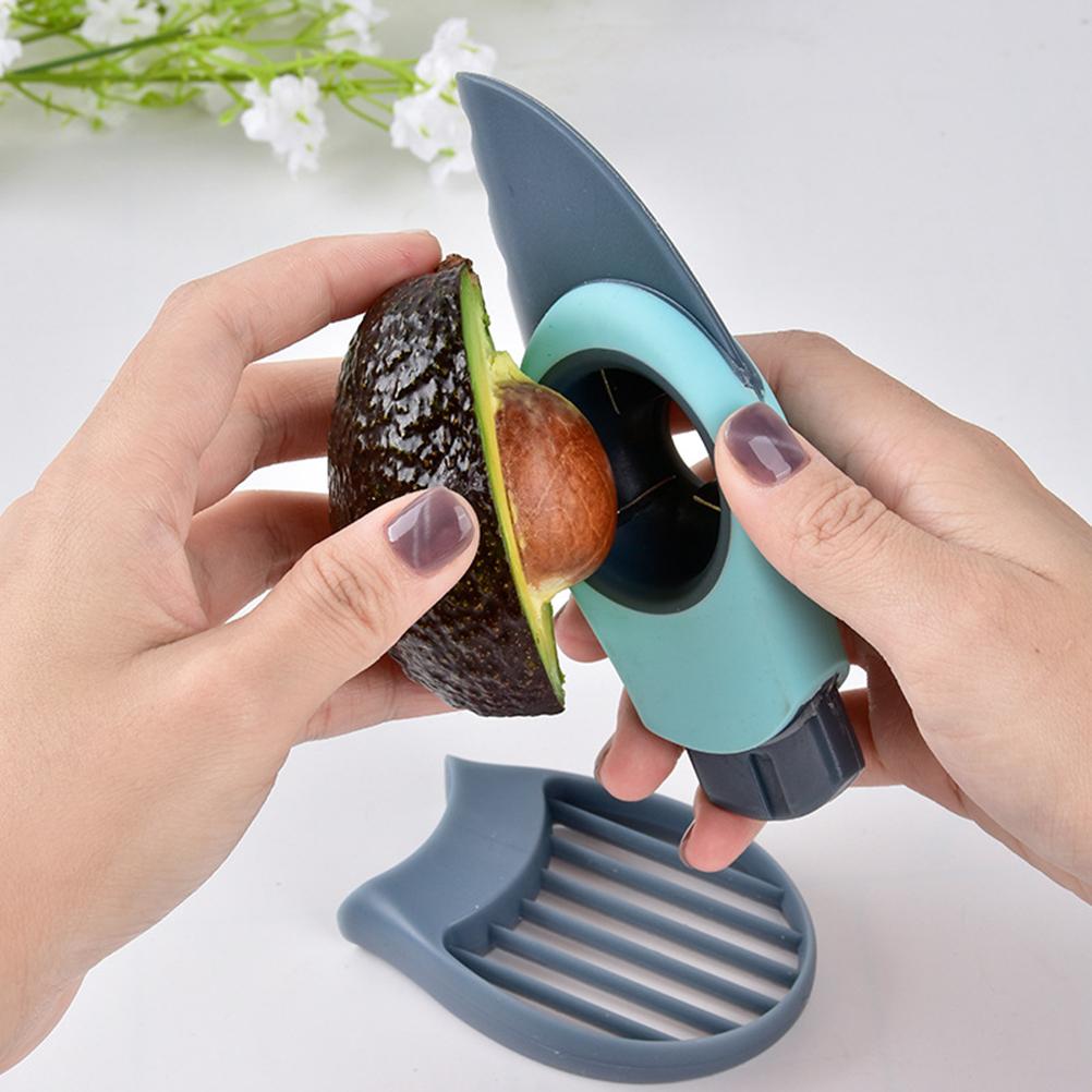 3 in 1 Avocado Grater Shea Corer Fruit Cutter Kitchen Vegetable Tools