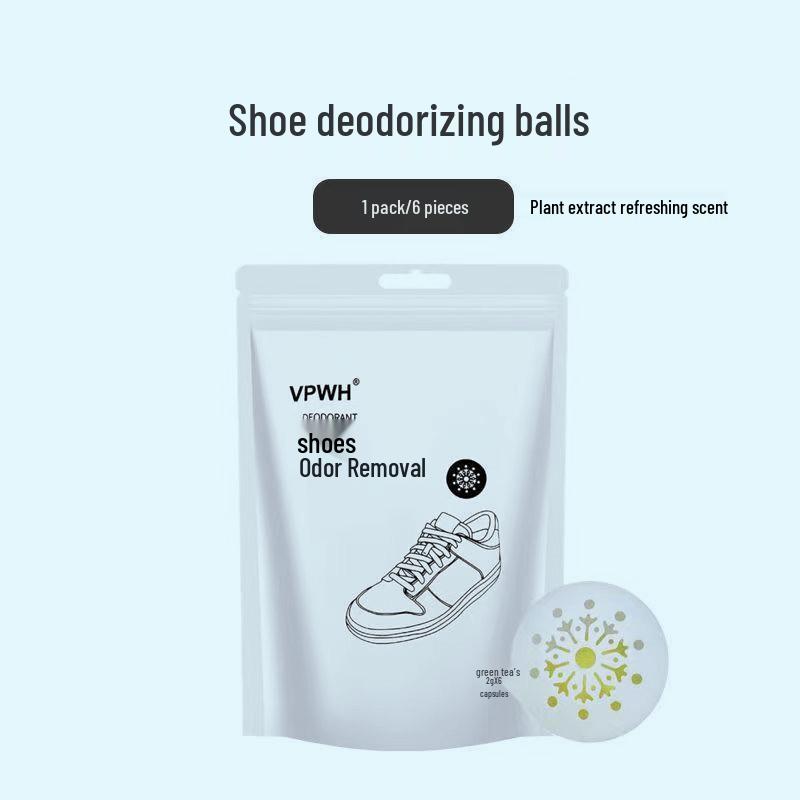 Portable Long-Lasting Deodorizing Balls for Shoes and Socks - Odor Removal and Freshness