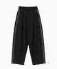 Jenyujeu Wide Elastic Track Pants - Black