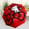 1pc Hello Kitty Automatic Opening/Closing Umbrella with Foldable Design, 8-Bone Iron Frame, Outdoor, Ideal Gift for Fans, Travelers, Daily Use, Festiv