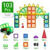 Magplayer Magnetic Building Blocks Construction Set Game Magnet Tiles Children Montessori Educational Toys For Kid Boy Girl Gift