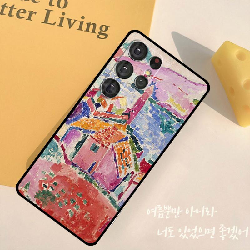 Henri Matisse Art Painting Phone Case For Samsung Galaxy S25 Ultra S9 S10 S20 S22 S21 S23 FE S24 Plus Back Cover Shell