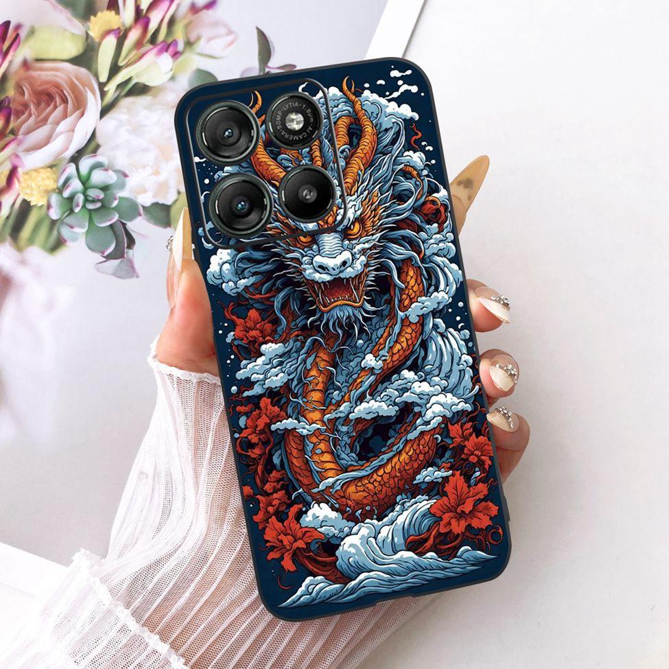 Per Moto G57 Power 5G Custodia Cover Moda Farfalla Gatto Carino Fresco Dipinto Morbido Funda Per Motorola Moto G57 Power 5G Cover del Telefono