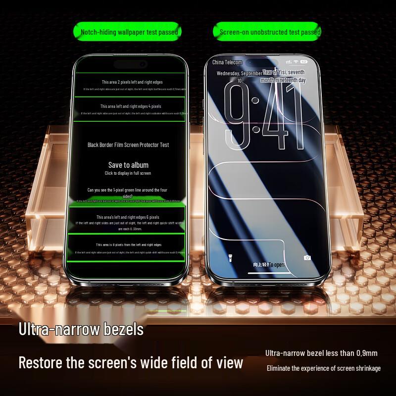 ShineMo iPhone 17 HD Bruchsicherer Displayschutz