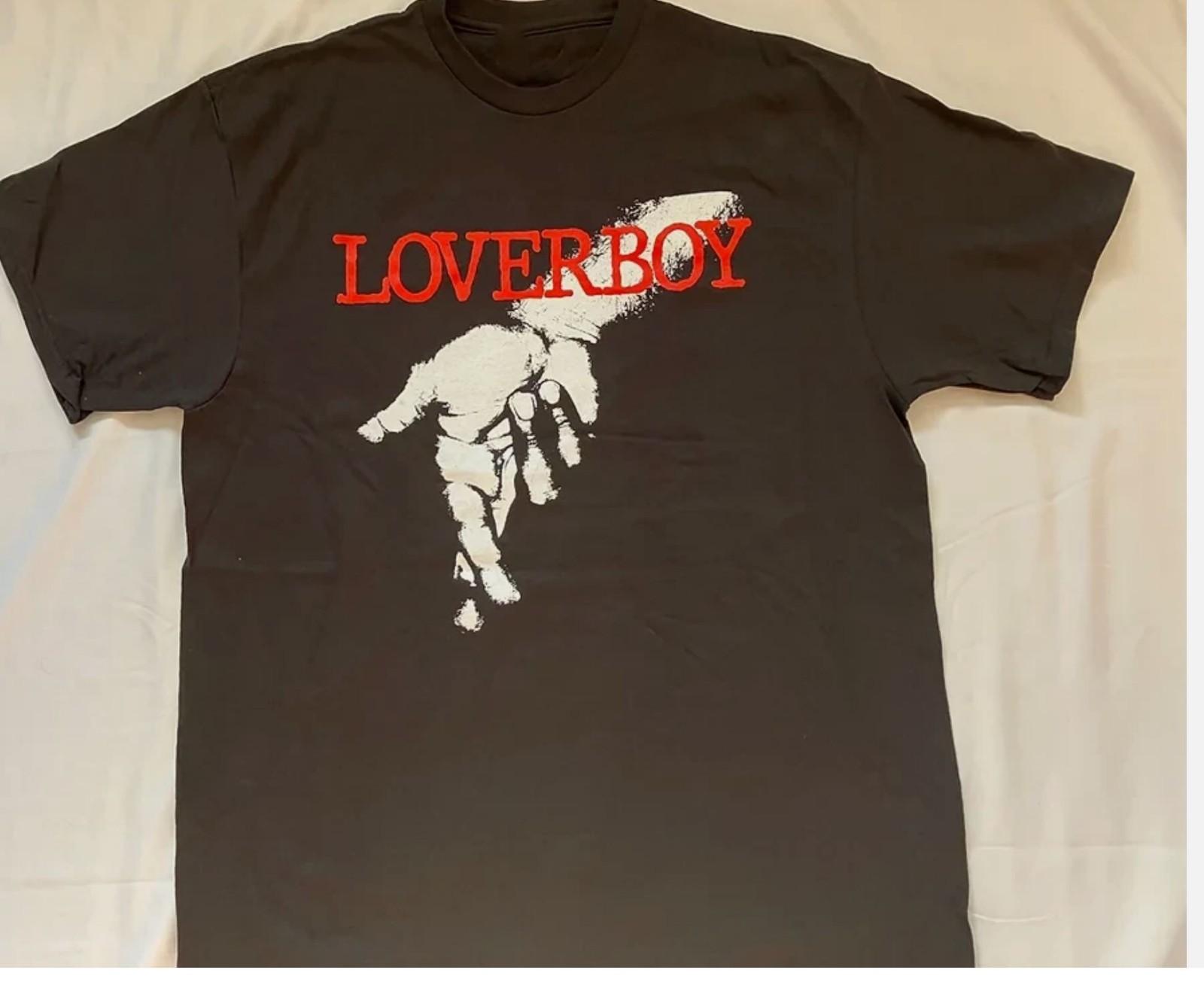 Rare Loverboy Get Lucky Tour Band Gift For Fan S to 5XL T-shirt XL