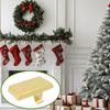Yousheng Mantel Stocking Hook Anti-Slip Mantel Hook Punch-free Christmas Sock Hanger for Holding Wreath Christmas Decorations