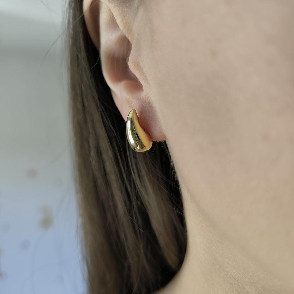 Silver Earrings Without Stones (2186441)