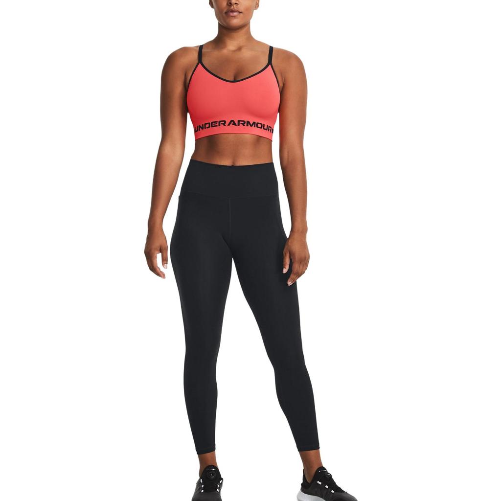 Under Armour Solid Color Logo Slim Fit High Waist Leggings Women leggings 1379174-001