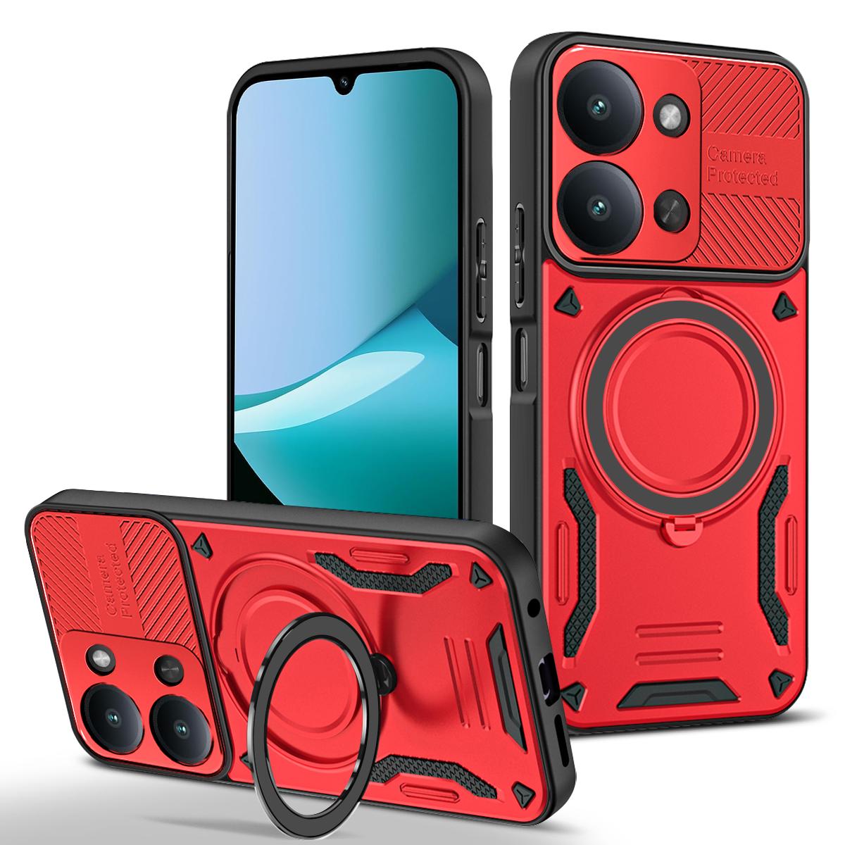 Запуск нового продукта Чехол-кронштейн Military Defender Heavy Duty для xiaomi redmi 15C Противоударный бронированный чехол-кронштейн For redmi 15C