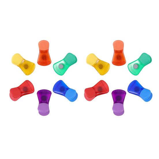 Kitchen Magnetic Clips Set for Fridge Heavy Duty Wide Bag Clip Memo Holder Document Clip for Chips Snacks Storage Bills