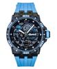 The Rigger Polyurethane Strap Black Skeleton Dial Automatic I17901 Men's Watch
