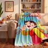 Coperte in Flanella Personalizzate Heidi Morbide Calde Accoglienti Plaid per Arredamento Casa Regali di Festa