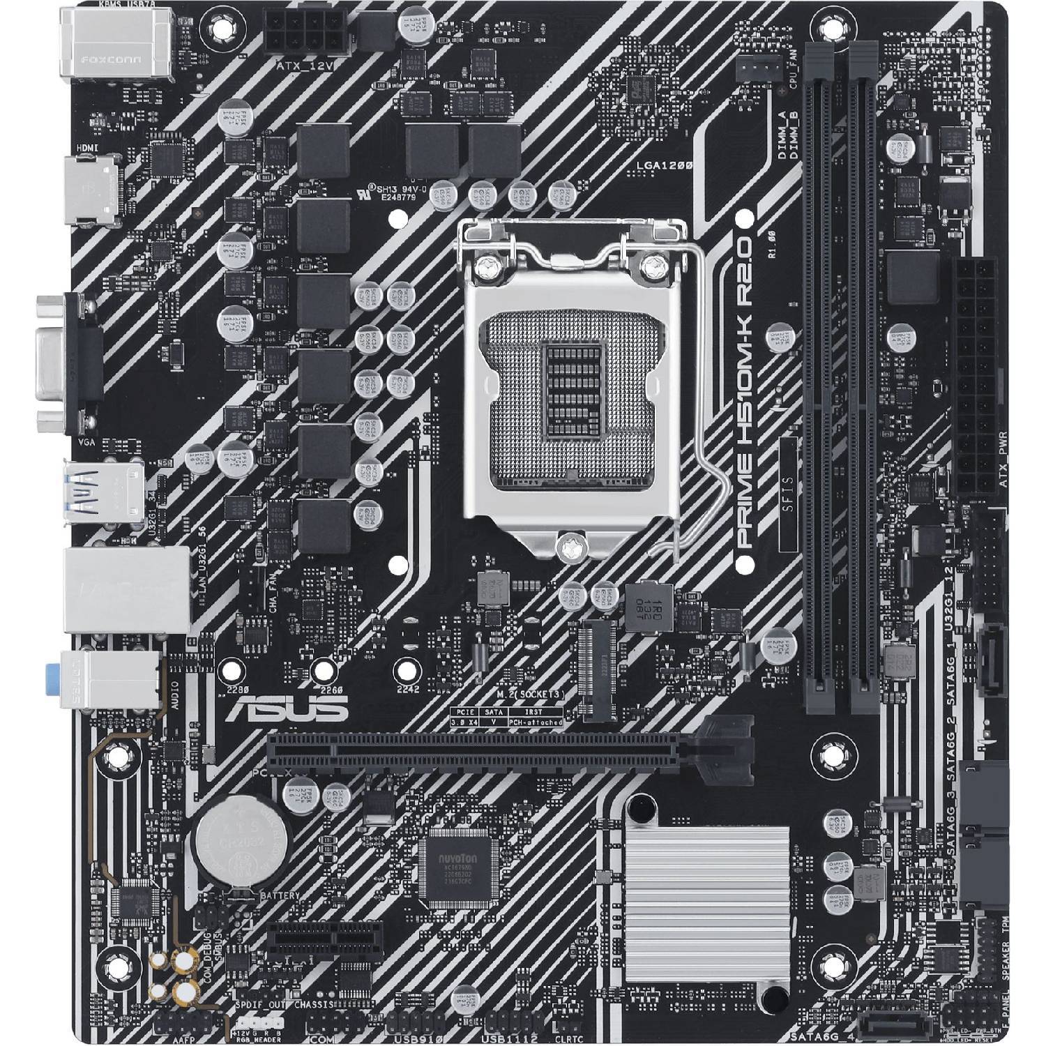 

Материнская плата Asus Prime H510m-k R2 0