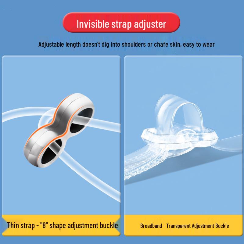 Transparent Non-Slip Bra Straps: Seamless, Invisible, Replaceable, Non-Binding Shoulder Straps