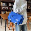 Large Capacity Crossbody Bag For Women With Canvas Material And Vintage Style