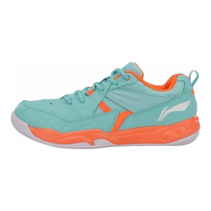 Li Ning Koba Cushioning, Wear Resistant Low Top Badminton Shoes Unisex Electric Blue AYTM079-2