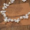 Elegant Butterfly Pearl Jewelry Set: Necklace, Earrings & Bracelet for Weddings