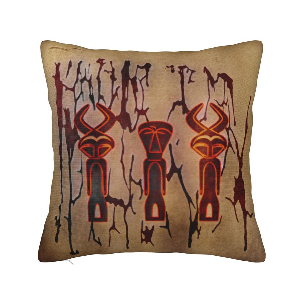 Pillow Case African Pattern Square Pillow Cover For Living Room Chair Funny Pillowcases