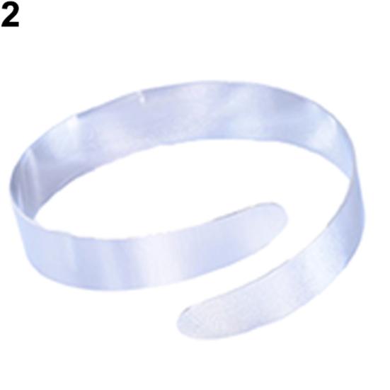 Womens Spiral Simple Coiled Punk Upper Arm Cuff Armlet Armband Bangle Bracelet