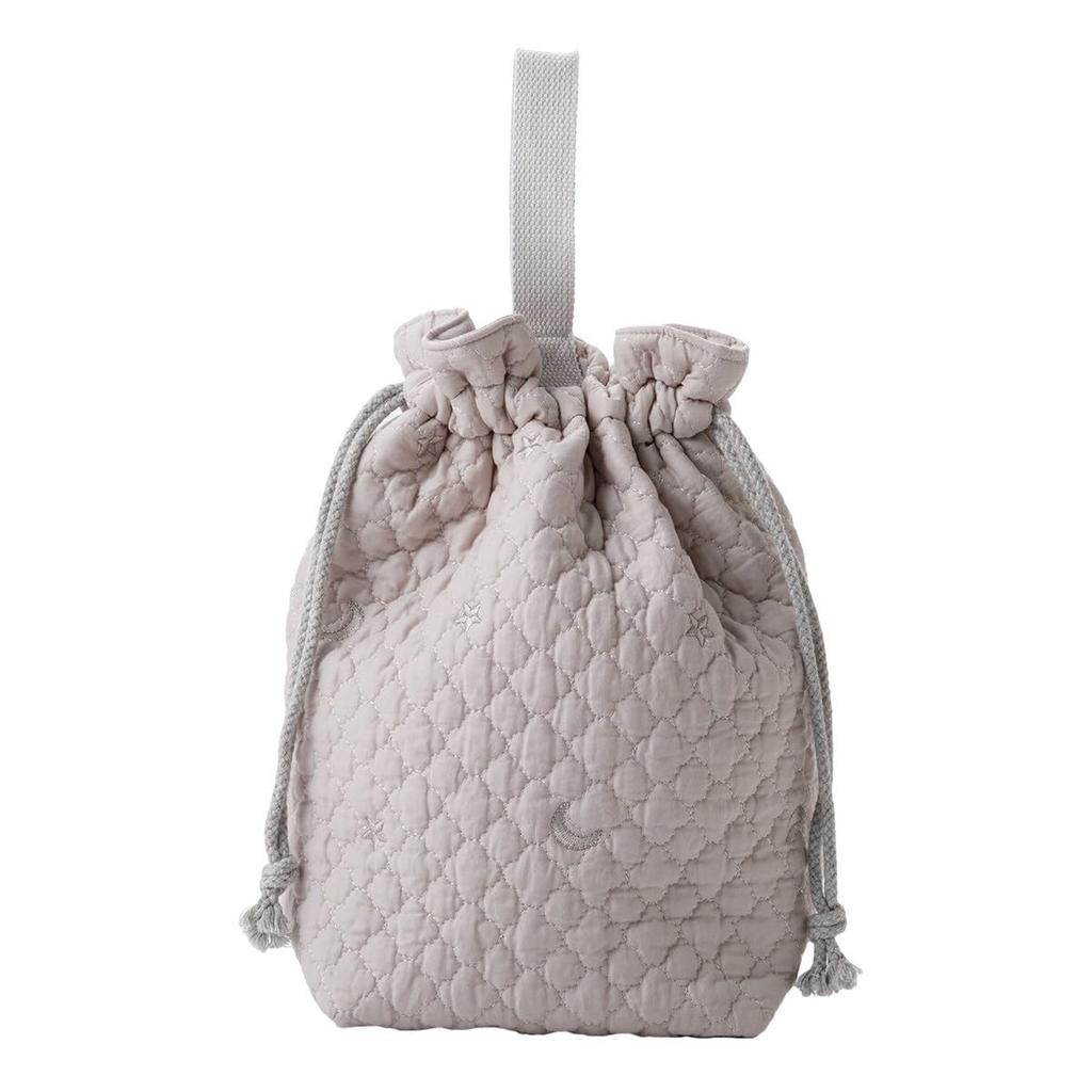 Nitori Drawstring GY 2116100007905 Pouch, Large, L, IB02,