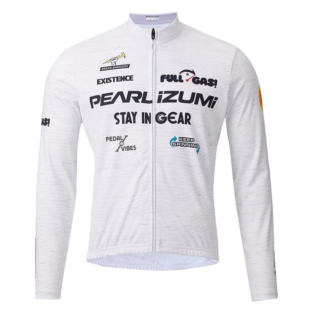 PEARL IZUMI cycling wear Printed Jersey 11 Pearl White M N3455-BL Color Size