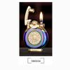 Leader CHIEF Automatic Ejection Windproof Kerosene Lighter - Creative Rocker Design for Personality and Decompression.