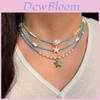 Pearl Starfish Necklace With Shell Beads For Summer Beach Vacation Jewelry