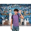 Summer Nautical Photography Background Underwater Pirate Wood Board Sailboat Rudder Boy Kids Birthday Party Decor Photo Backdrop