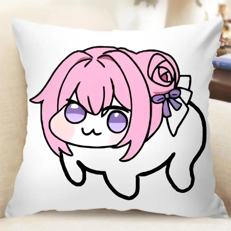 Nikke DORO Doll Victory Goddess Pink Dog Pillow Decoration, Anime Game Surrounding Toy Dolls, Home Accessories Gift