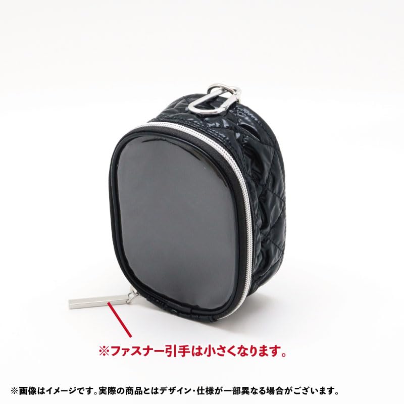 CONC CO525 Quilted Stuffed Black nui. Pouch,