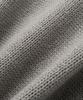 BLOND9 Shawl Collar Coloration Knit Zip-Up_Gray