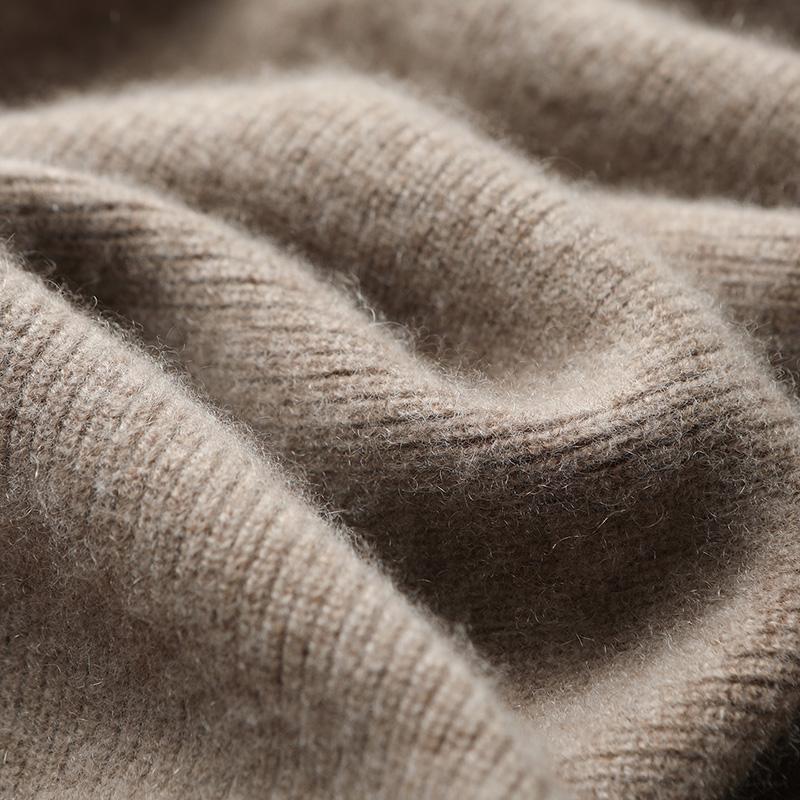 Women Sweater Dress 100% Wool TIDENOVEL O-neck Knit Long Pullover Winter Jumpers Wool Long Dress Female