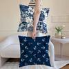 marine theme rudder anchor animals Cushion Cover Antidustmite Pillowcase Invisible zipper silky short plush Sofa cushion cover