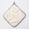 Double-Sided Checkered Coral Fleece Dish Towel - Lint-Free, Water Absorbent, Non-Stick Oil