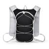 Reflective Running Vest Breathable Running Bag Running Water Bottle Storage Vest  for Outdoors