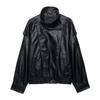 European and American style, new women's clothing, fashionable, casual, imitation leather jacket 4391/872