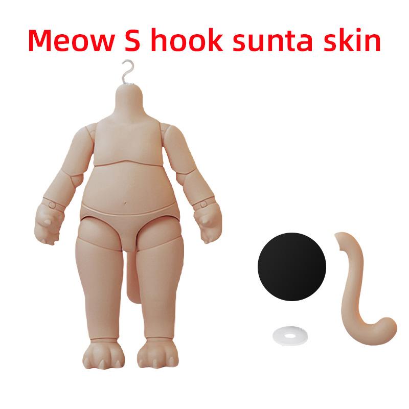 YmY big pear Doll body small 1/6 size S-hook for BJD ob joint Doll Movable body Big Head doll accessories