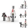 Hot Game Skibidi Toilet Vs Surveillant Building Blocks Abs Plastic, Toilet Man And Surveillant Designs, 100-200 Pieces