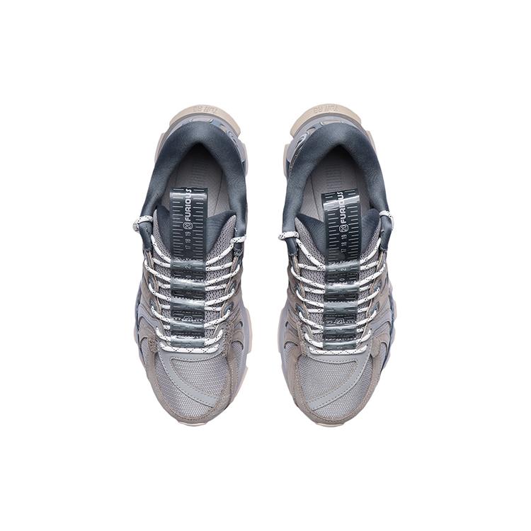 New LiNing Casual Shoes Men Low Top Gray ARZP007-6