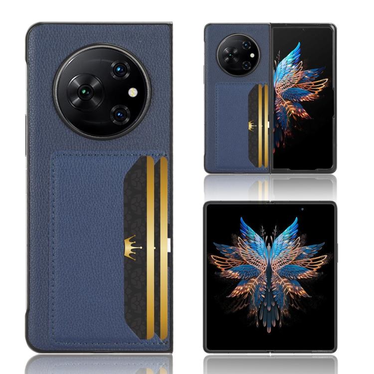 Litchi Texture Card Slots Back Cover Phone Case