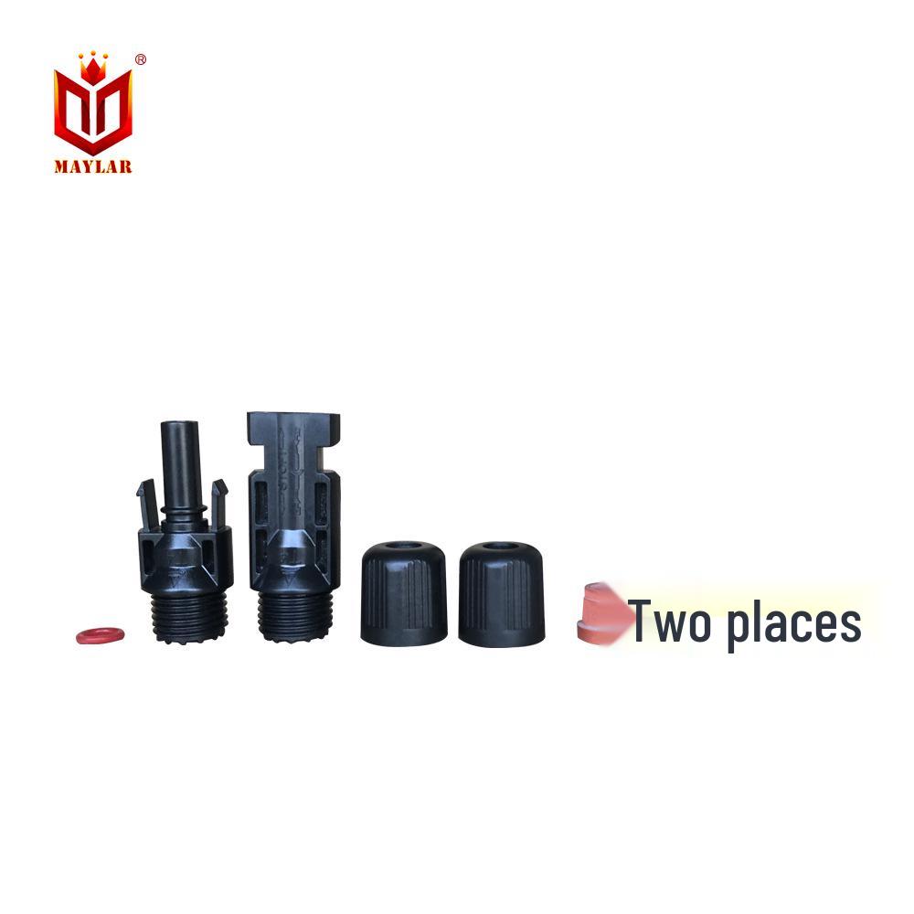 MC4 Photovoltaic Connector for Cable End - PC+Nylon Insulation Material