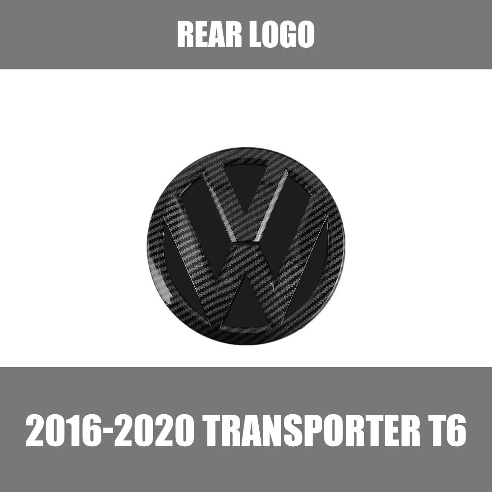 For VW For Volkswagen VW Transporter T6 2020 2019 2018 2017 2016 3D ABS Car Hood Front Bonnet Grill Rear Trunk Emblem Logo Ba CWV1