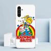 R-Rainbow Niedliche Helle Hülle für Samsung Galaxy A17 A37 A57 A16 A26 A36 A56 A15 A14 A55 Handyhülle A13 A53 A25 A35 A24 A34 A23 A33