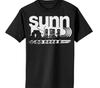 Sunn O Schwarzes T-Shirt Herren Größe S 4XL NL2671 Lang- oder Kurzarm
