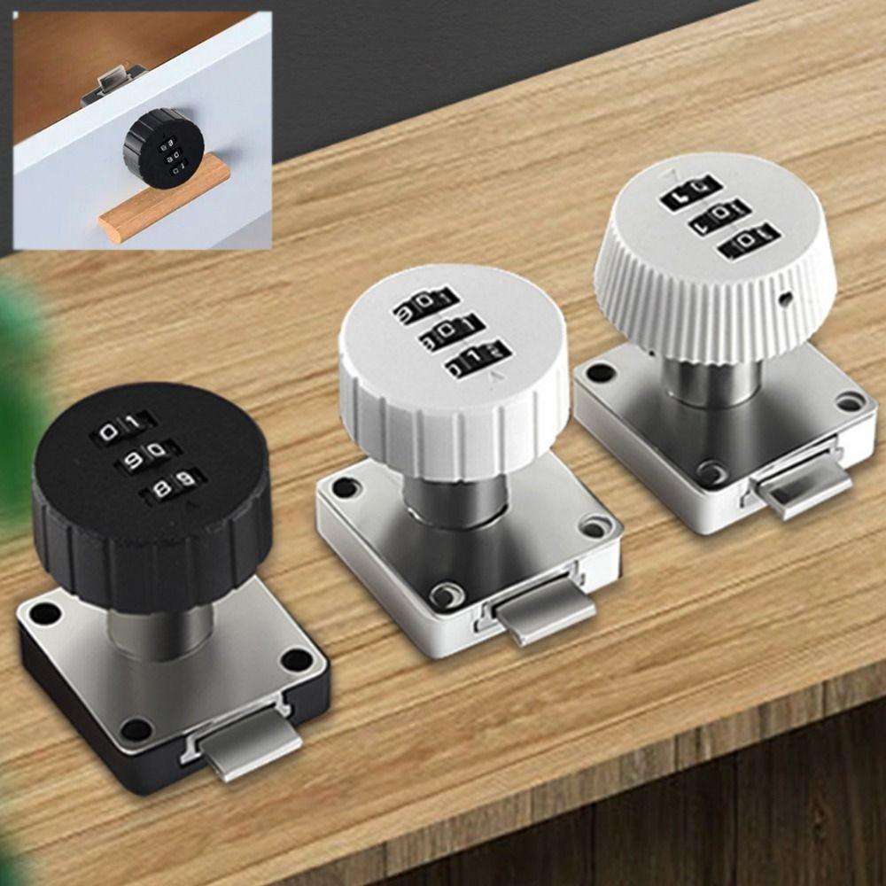 3 Digit Combination Password Lock Cam Code Lock Password Combination Cam Lock Drawer Code Lock