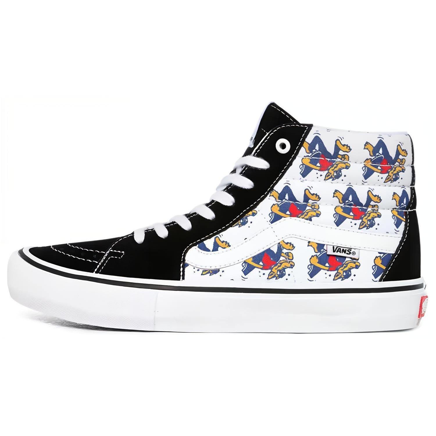 Vans Skate Wolf SK8-Hi Pro Black White Men s VN0A45JD11Z EU 37