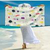 Personalized customized proof beach towel with Pikmin Pikmin pattern - soft, absorbent,quick-drying,perfect swimming,camping&bathing