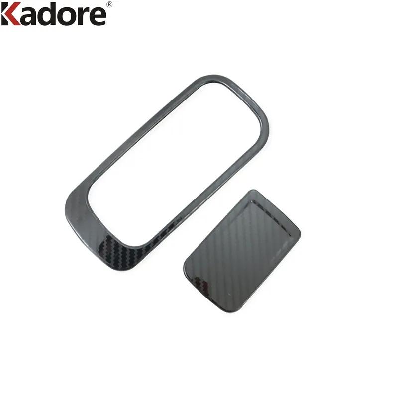 Car Glove Storage Box Handle Cover Trim For Volkswagen VW T-Roc TROC 2017 2018     Steel Interior Aceessories